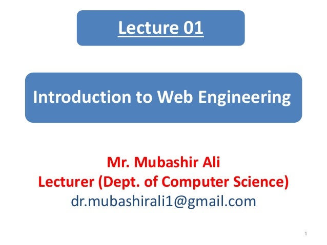 course overview