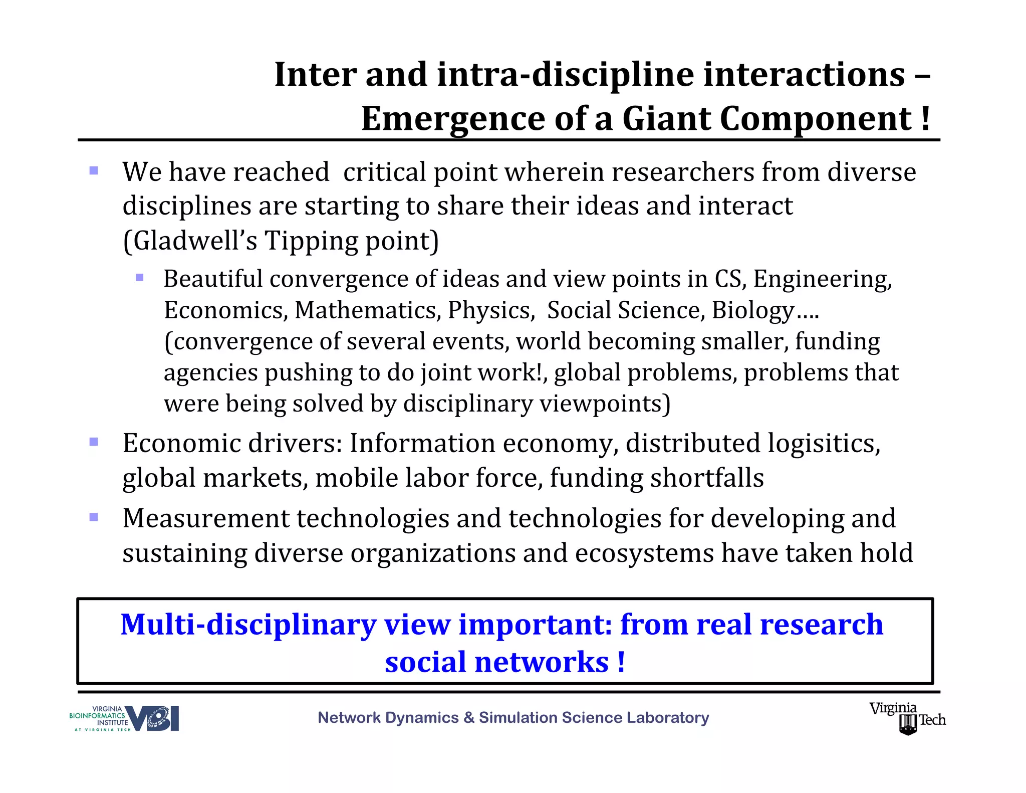 Network Science: Theory, Modeling and Applications | PPT