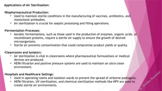 Media and air Sterilization: Batch and continuous sterilization | PPTX