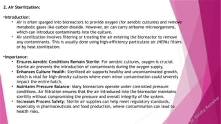 Media and air Sterilization: Batch and continuous sterilization | PPTX