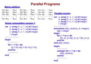 lect11-12_parallel.pdf,describing parallelism | PDF