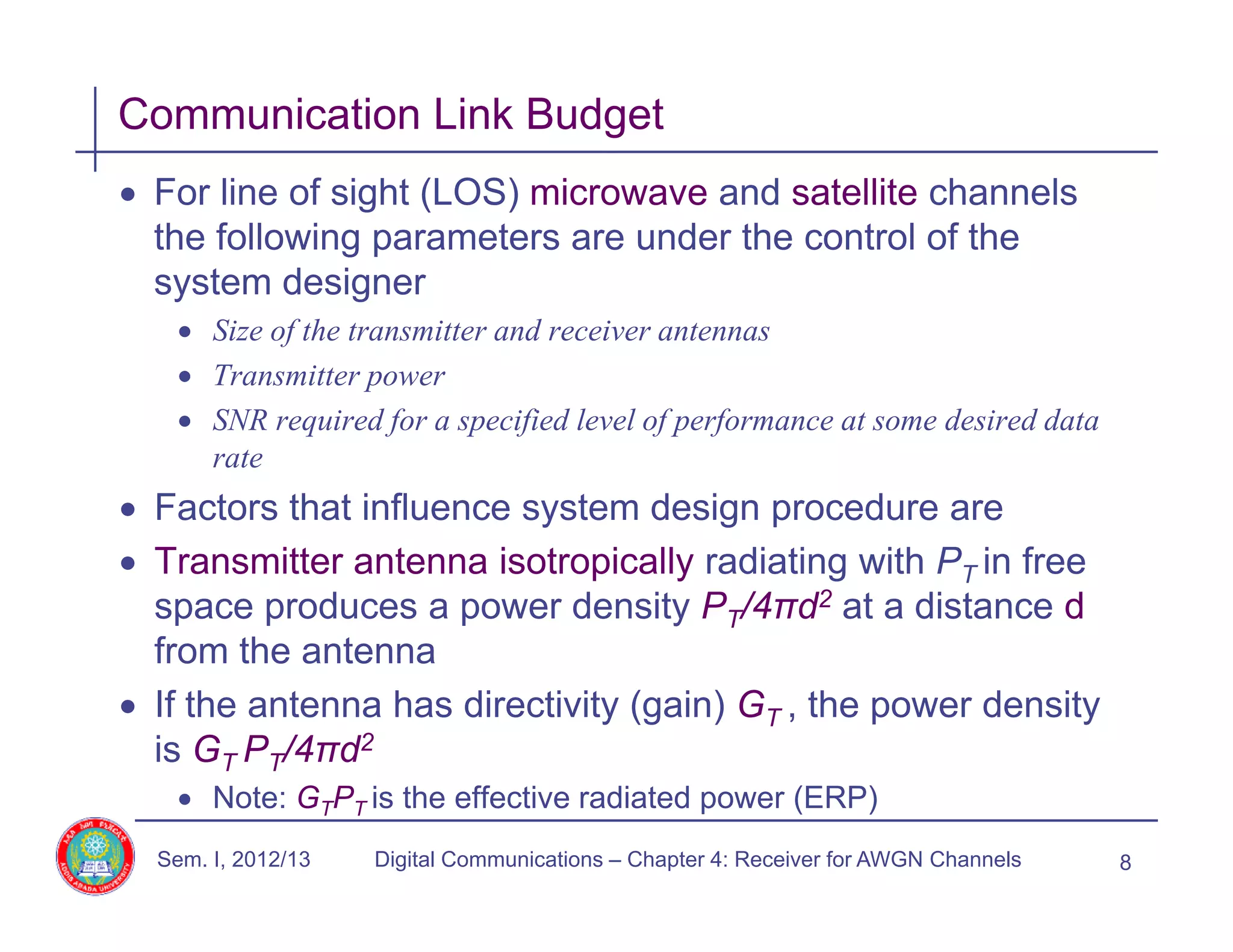 Lect 11.regenerative repeaters