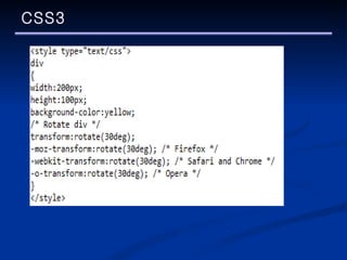 CSS3 