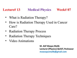 Lect# 13 Medical Physics and research.pptx