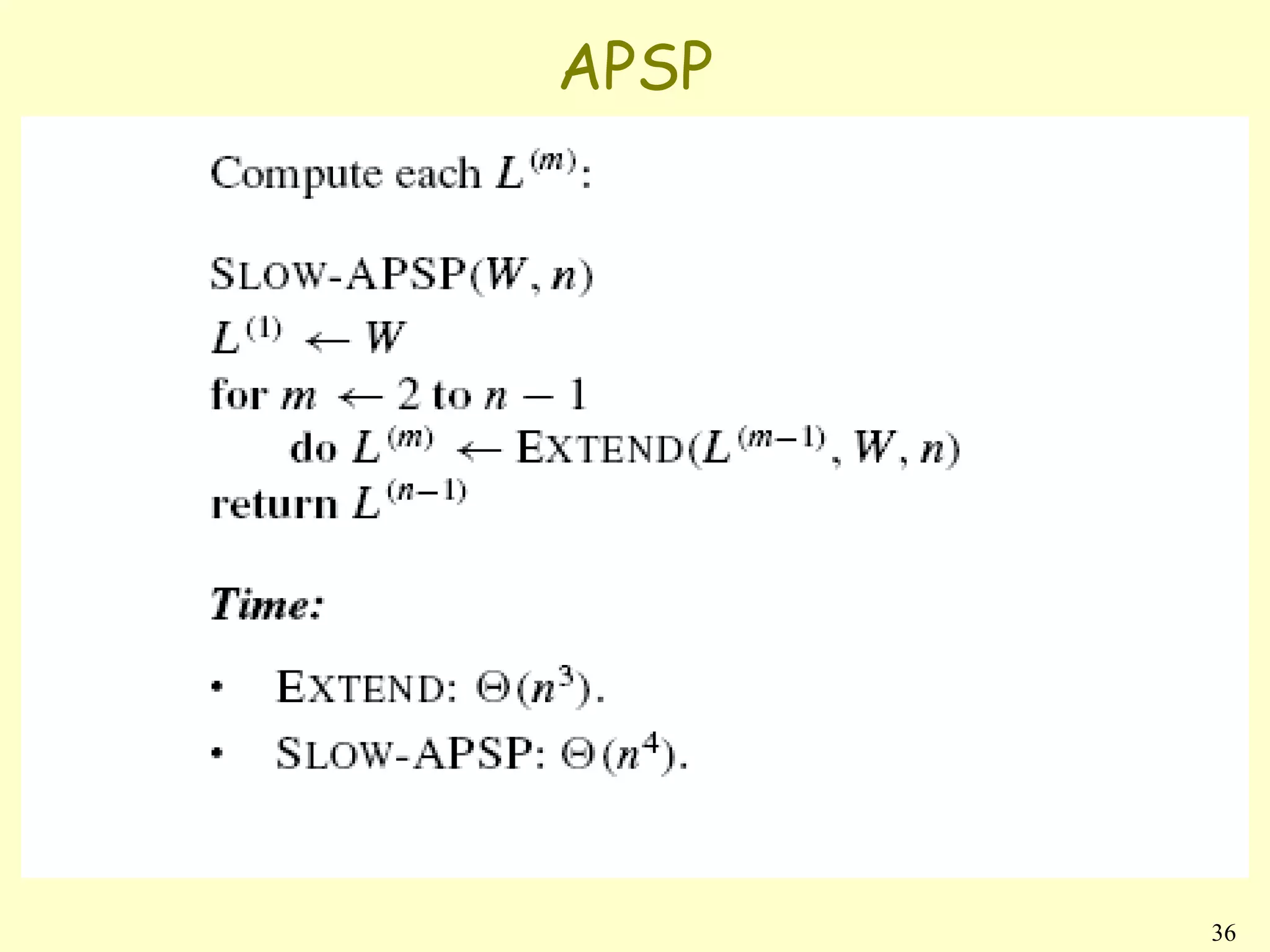 APSP




       36
 