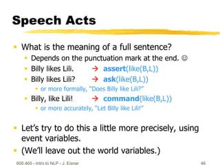 Billy Nlp lect14-semantics.ppt