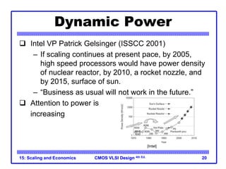 MOSFET scaling and economics for various types of scaling | PPT
