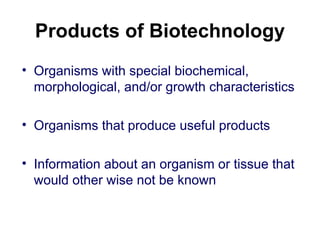 Biotechnology and1 genetic engineering