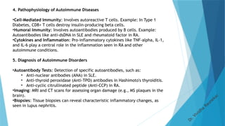 Autoimmune disorders and Hypersensitivity | PPTX