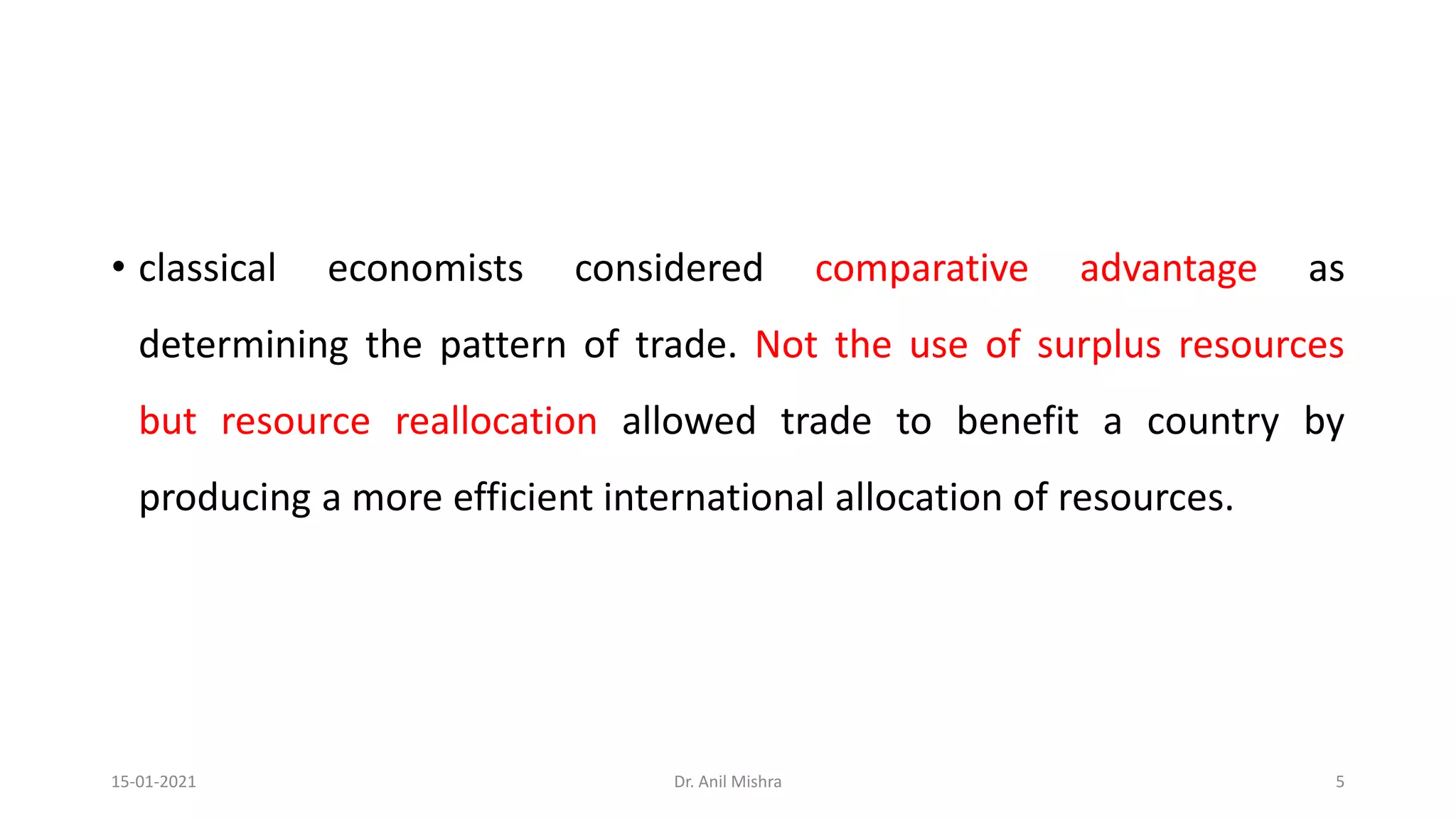 Lect 1 international trade and economic growth | PPTX