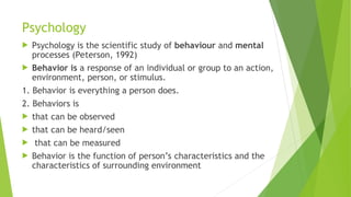 LECT 1 INTRODUCTION TO BEHAVIOURAL SCIENCE.ppt