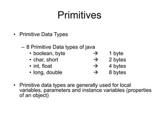 java slides | PPT