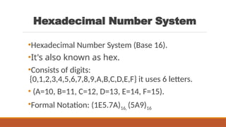 Lect 1 Number systems and base conversions. [Autosaved].pptx
