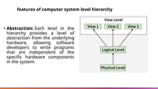 Lecture notes computer system for first stage | PPTX