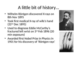 First Radiographers Hand Xray Basics Xray BasicsXray BasicsXray Basics | PPTX