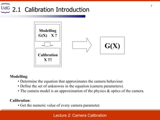 Lecture 2 Camera Calibration | PDF