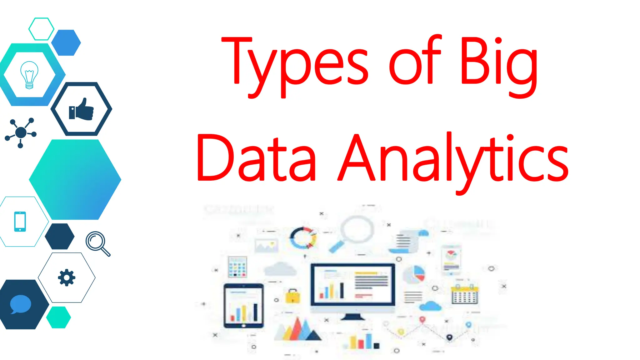 Types of Big
Data Analytics
 