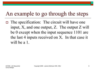Lect 22 - Sequential Circuit Design.ppt