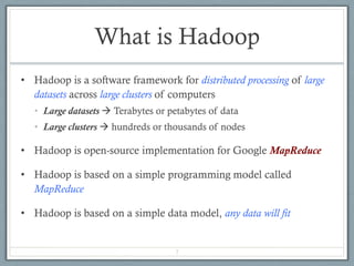 Comprehensive Overview of Hadoop and MapReduce Computing Paradigm for ...