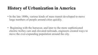 Lect 2 urbanization | PPT
