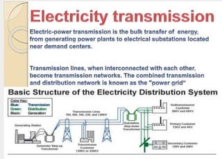Lect 3 electric power generation, transmission and distribution | PDF