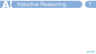 22 of 38
Inductive Reasoning 7
 