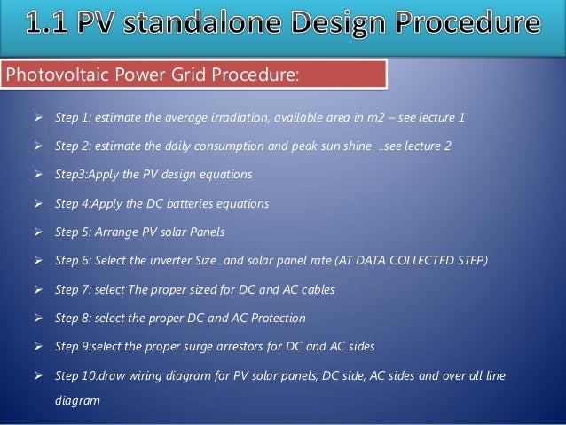 Free Training Online Course Off Grid Pv System Design