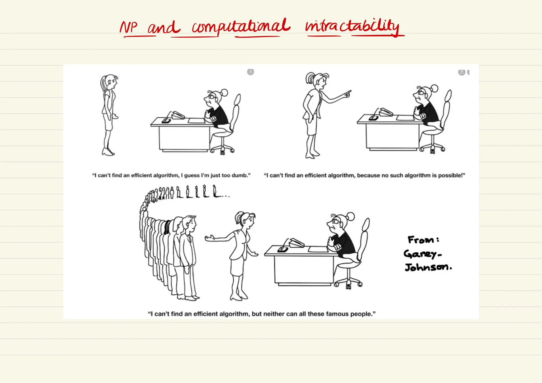 Nand
computational intractability
 