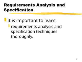 Requirement analysis and specification_se | PPT