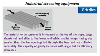 Industrial screening equipment
 