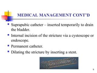 lec urethral strictures & hydronephrosis | PPT