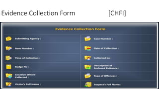 Evidence Collection Form [CHFI]
 