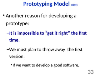 Life cycle model of Software development | PPTX
