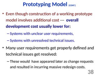 Life cycle model of Software development | PPTX