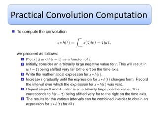 Practical Convolution Computation
 