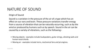 LECT 4 - SOUND, ACOUSTIC AND NOISE.pptx