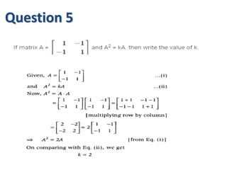 Question 5
 