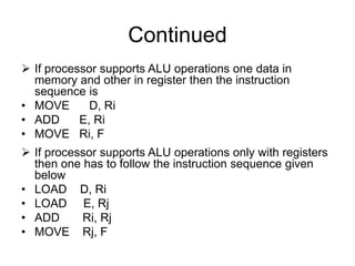 Computer Architecture refers to the attributes of a system visible to a ...