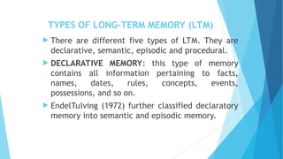 LECT 5. MEMORY.BEHAVIORAL SCIENCES AND COMMUNICATION SKILLS | PPT