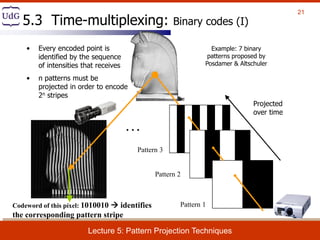Lecture 5 Pattern Projection Techniques | PDF