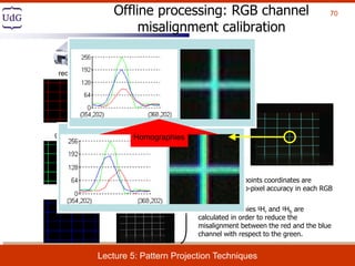 Lecture 5 Pattern Projection Techniques | PDF