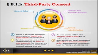 Reasonable vs Unreasonable
• For a search/seizure to be reasonable there must be a
warrant issued by a judge or magistrate
• The police must have probable cause to convince a
judge to sign a warrant
• There are also some exceptions to the warrant
requirement.
 