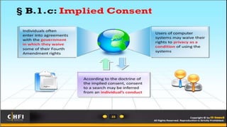 Probable Cause
There must be good reason to believe that that a crime has
been, is being, or is about to be committed, and that the
person, place or thing which is to be searched or seized is
involved in some way.
 