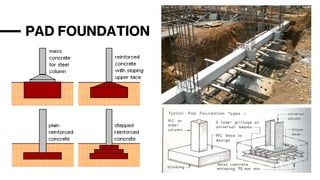PAD FOUNDATION
 