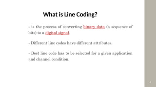 Comprehensive Overview of Line Encoding Techniques in Digital ...