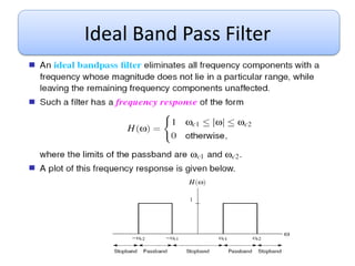 Ideal Band Pass Filter
 