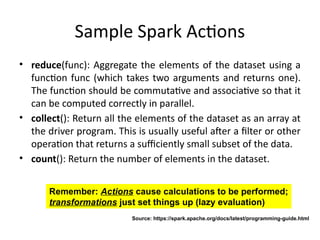 Comprehensive Overview of Apache Spark and Resilient Distributed ...