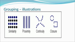 Grouping – illustrations
 