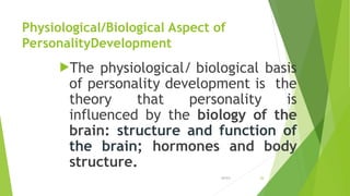 Comprehensive Overview of Personality Development Theories and ...