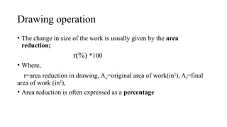 Intro to Bar Drawing and wire manufacturing | PPTX